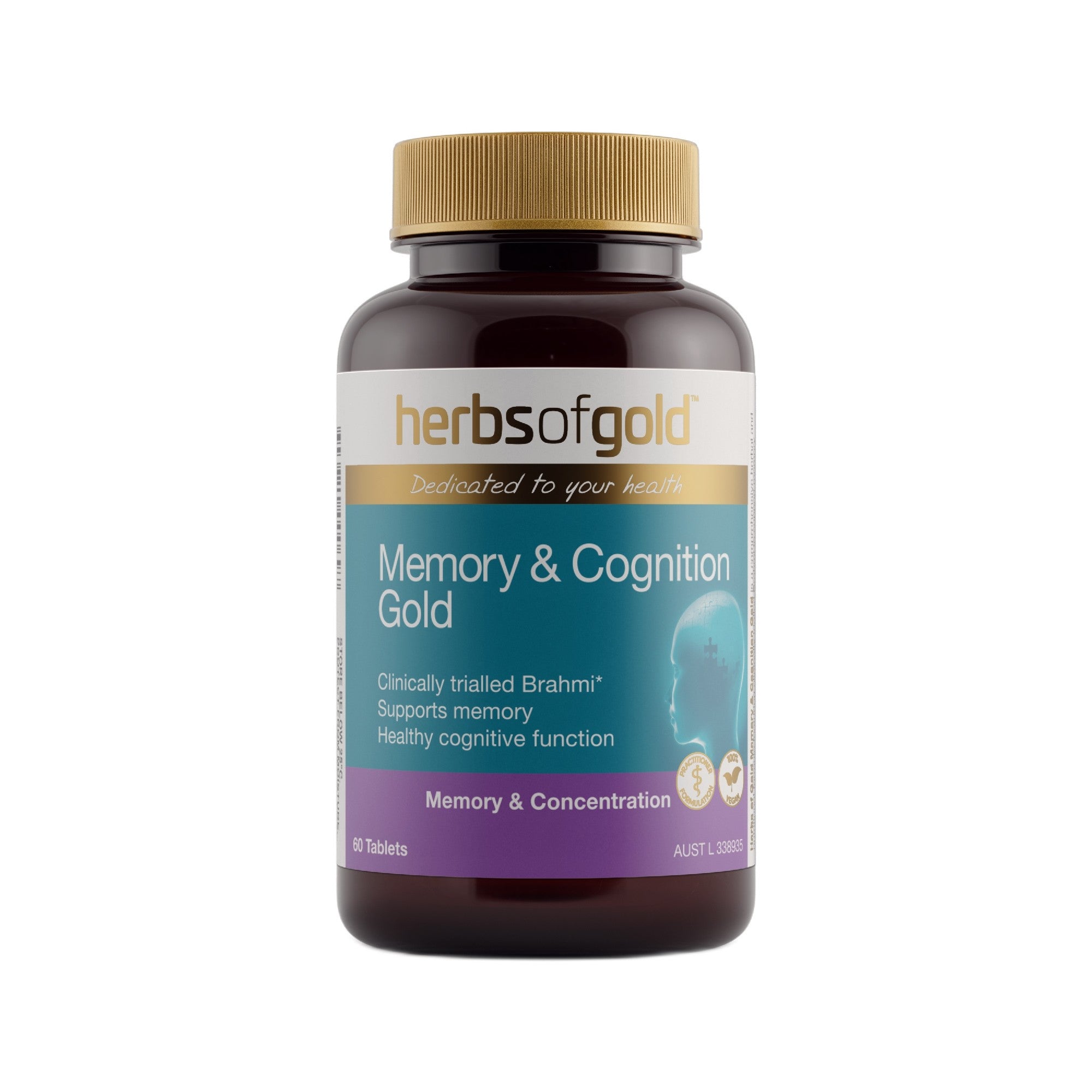 Herbs of Gold Memory & Cognition Gold 60T