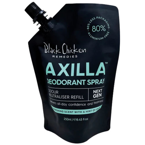 Black Chicken Remedies Axilla Natural Deodorant Spray Refill 250ml