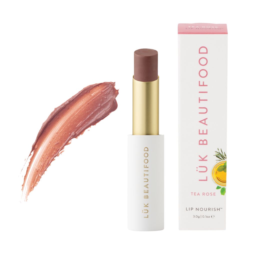 Luk Beautifood Lip Nourish Sheer Lipstick 3G [CO:Tea Rose]