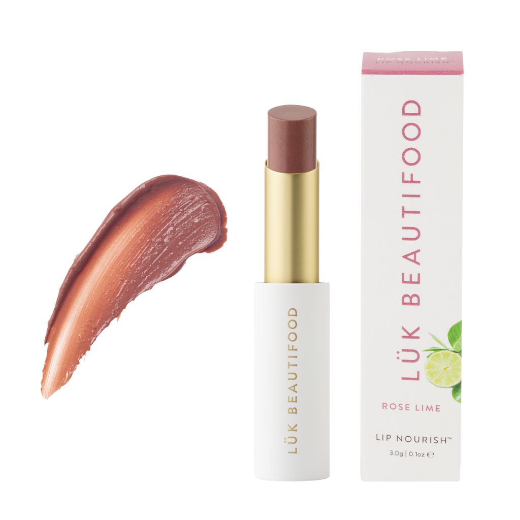 Luk Beautifood Lip Nourish Sheer Lipstick 3G [CO:Rose Lime]
