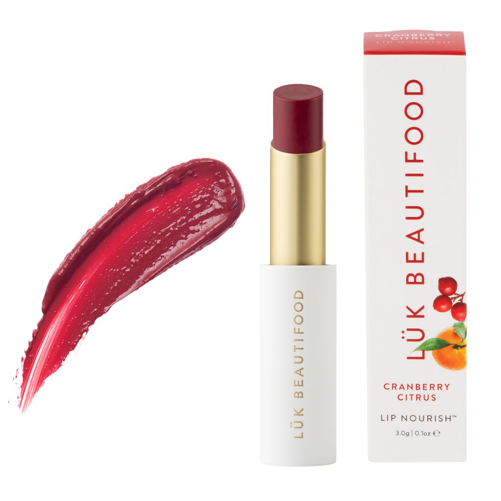 Luk Beautifood Lip Nourish Sheer Lipstick 3G [CO:Cranberry Citrus]