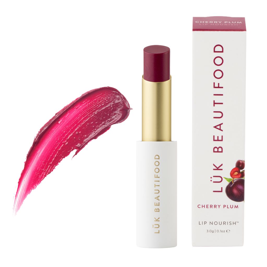 Luk Beautifood Lip Nourish Sheer Lipstick 3G [CO:Cherry Plum]