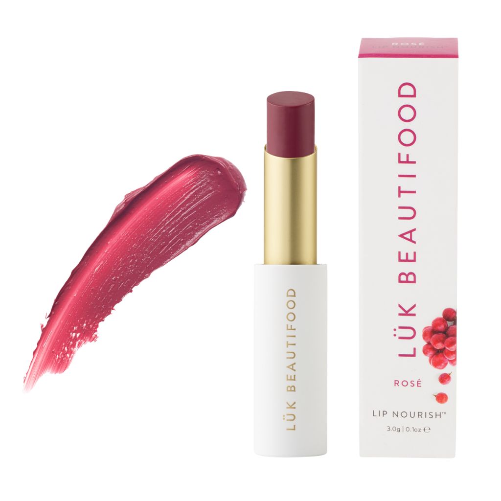Luk Beautifood Lip Nourish Sheer Lipstick 3G [CO:Rose]