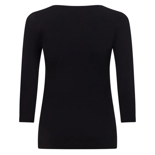 Boody Base Layer 3/4 Sleeve Top Black [SZ:Small]