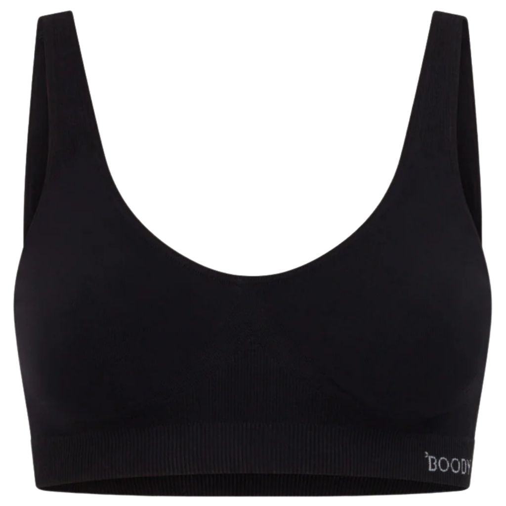 Boody Seamfree Crop Bra Black [SZ:Large]