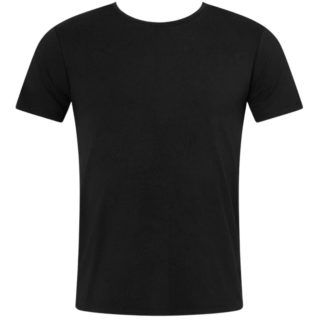 Boody Mens Base Layer Crew Neck T-Shirt Black [SZ:Medium]