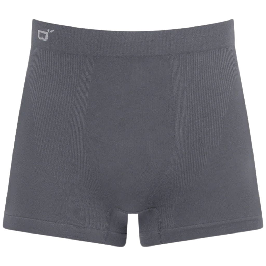 Boody Mens Seamfree Boxer Briefs Charcoal [SZ:Medium]