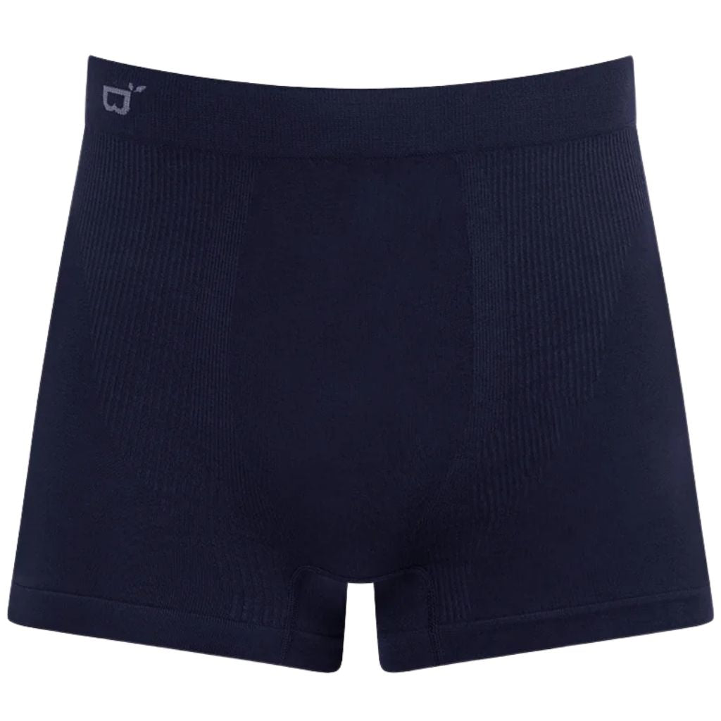 Boody Mens Seamfree Boxer Briefs Navy [SZ:Large]