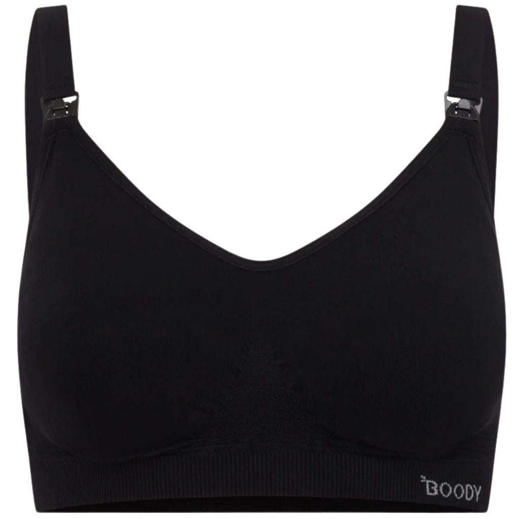 Boody Wireless Maternity Bra Black [SZ:Small]