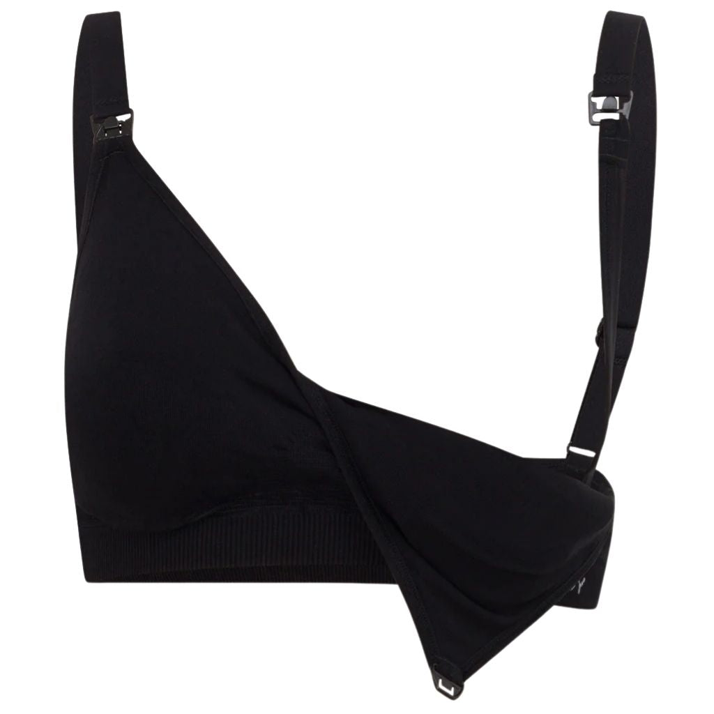 Boody Wireless Maternity Bra Black L [SZ:Large]