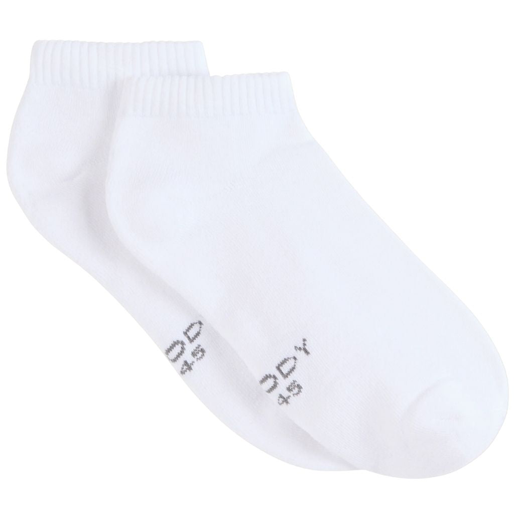 Boody Cushioned Ankle Socks White S 34-40