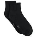 Boody Cushioned Quarter Crew Socks Black M 40-45