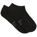 Boody Everyday No Show Socks Black S 34-40