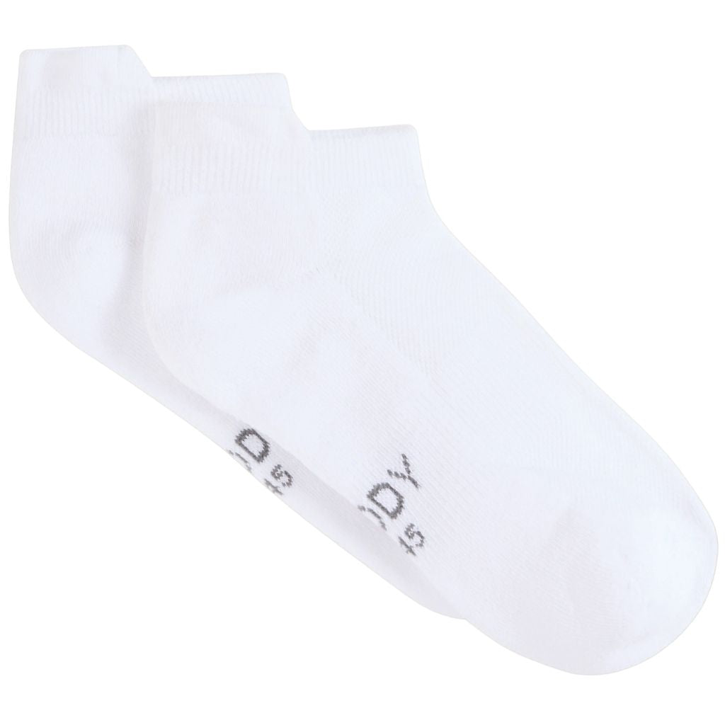 Boody Sport Ankle Socks White S 34-40