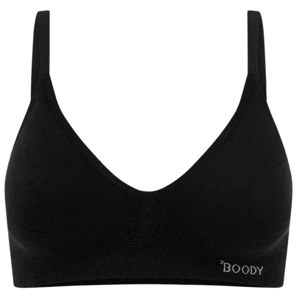 Boody Wireless T-Shirt Bra Black [SZ:Medium]