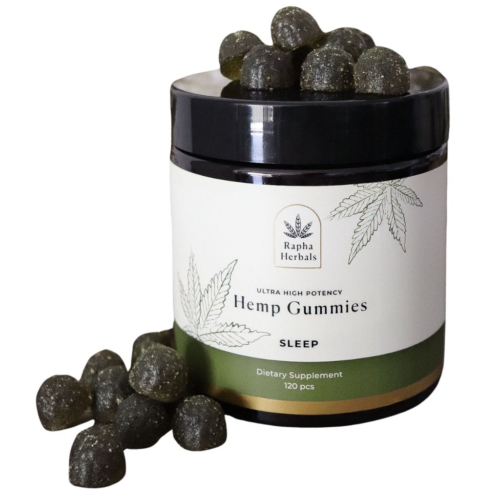 Rapha Herbals Ultra High Potency Hemp Gummies Sleep 120 pcs