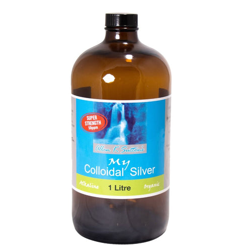 Allan K Sutton's My Colloidal Silver Super Strength 50ppm 1L