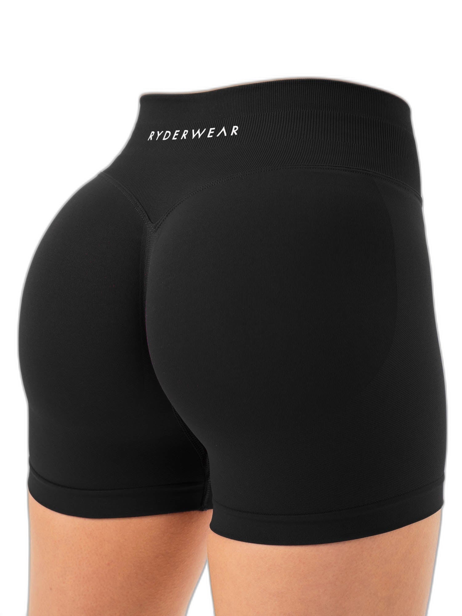 Ryderwear Boost Seamless Shorts Black [SZ:Small]